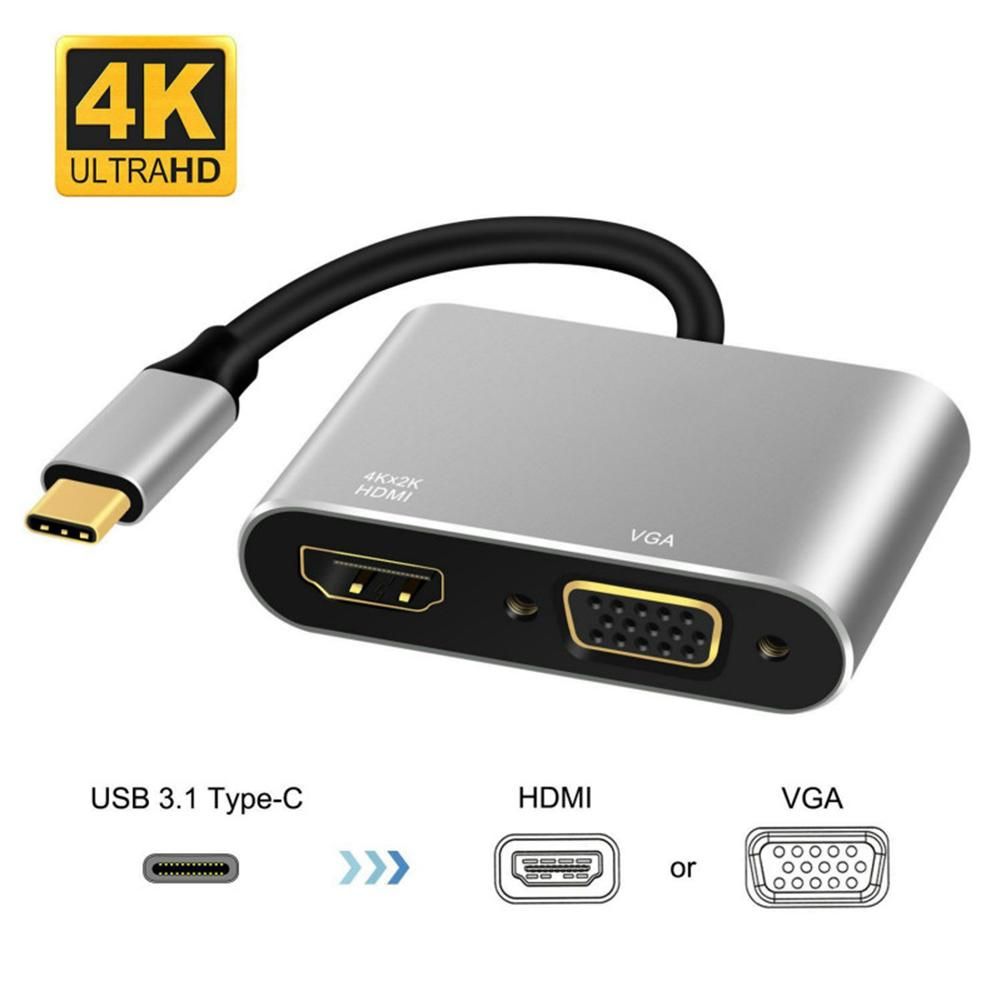 Adaptador HDMI e VGA